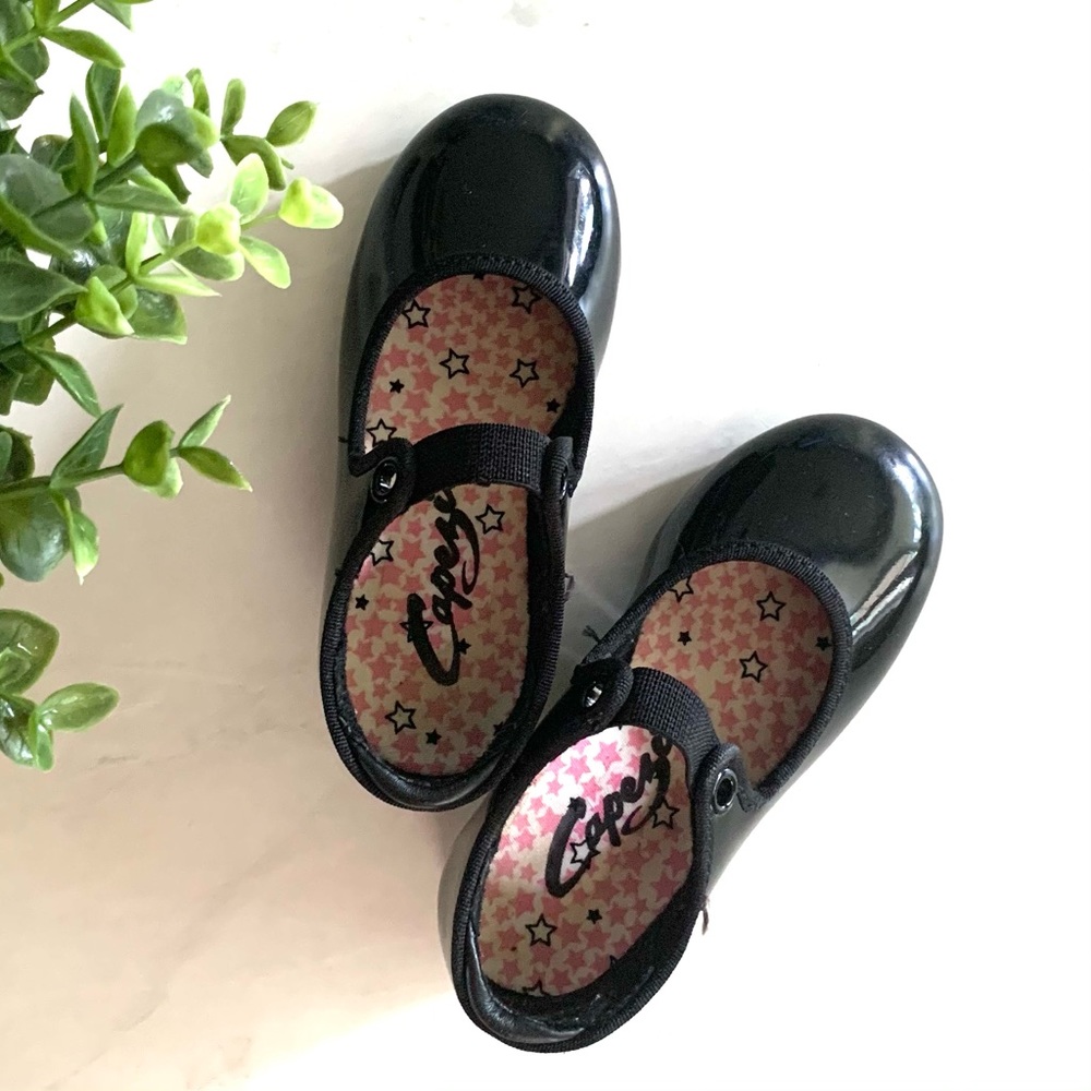 Capezio Kids Girls Toddler Black Tap Shoes Sz 7M